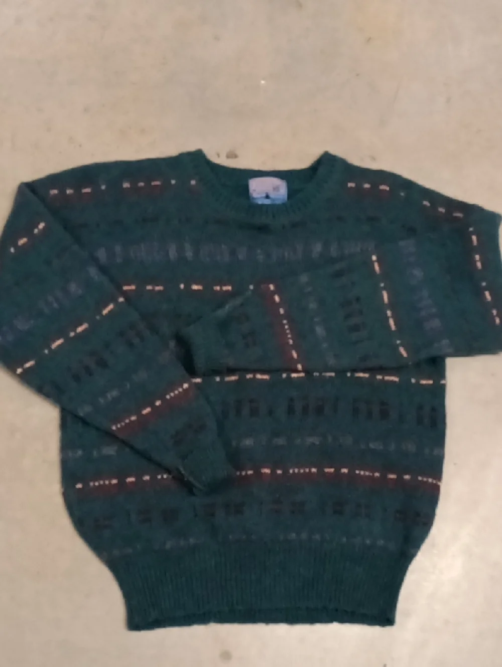 Pendleton LOBO Wool Crewneck Sweater *FLAW*